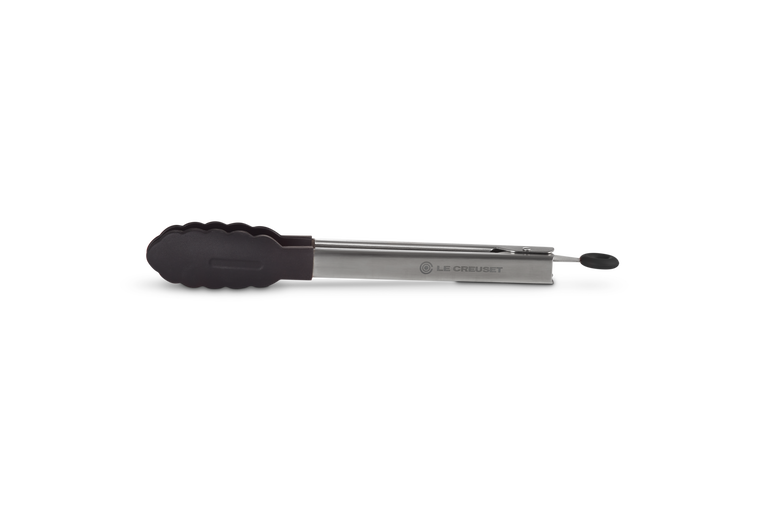 Tongs with Silicone Tip